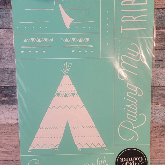 Raising my Tribe~ Reuseable silk screen stencil 12 x 18 - Picture 1 of 3